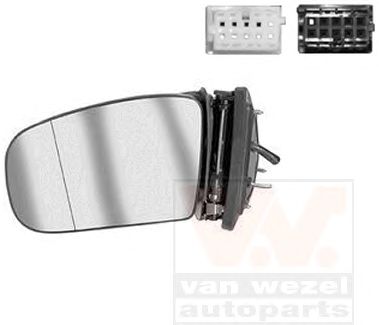 VAN WEZEL 3036857 -  Наружное зеркало